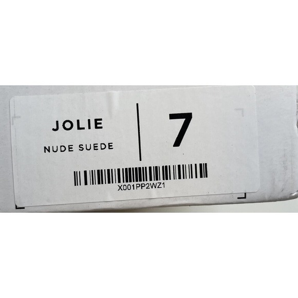 NEW J. Adam’s Jolie Heels Size 7 Women’s Nude - Picture 7 of 7